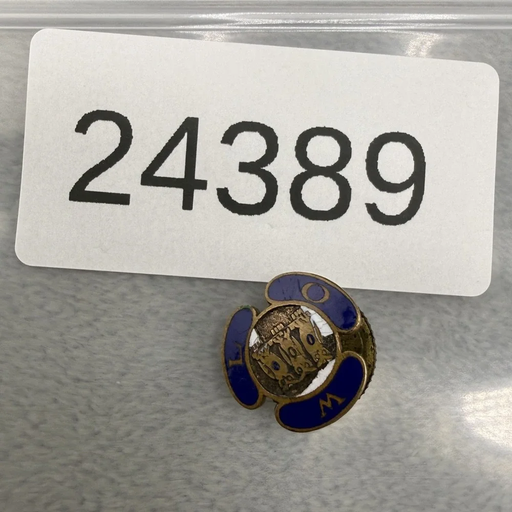 Vintage Order of Owls Fraternal Organization‎ Cap Badge Pin
